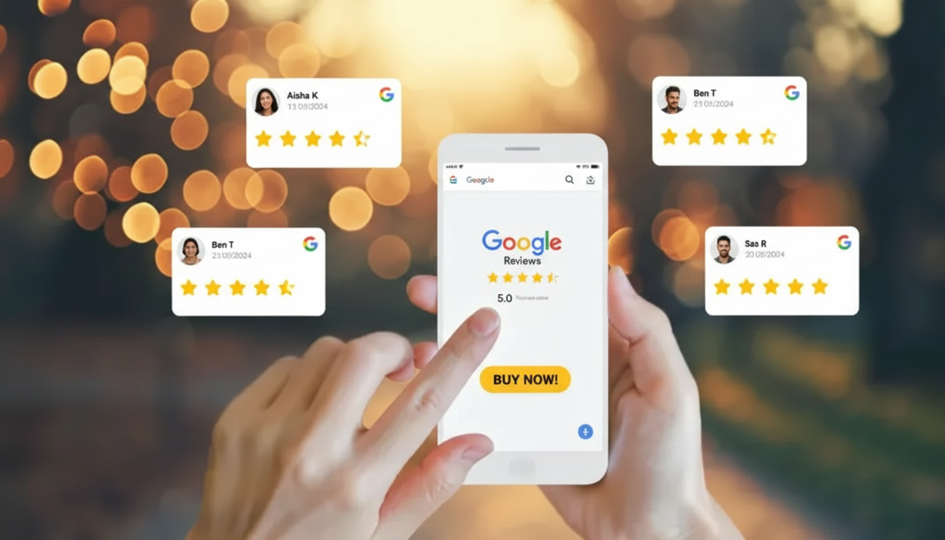 Acheter des avis Google - Réputation en ligne